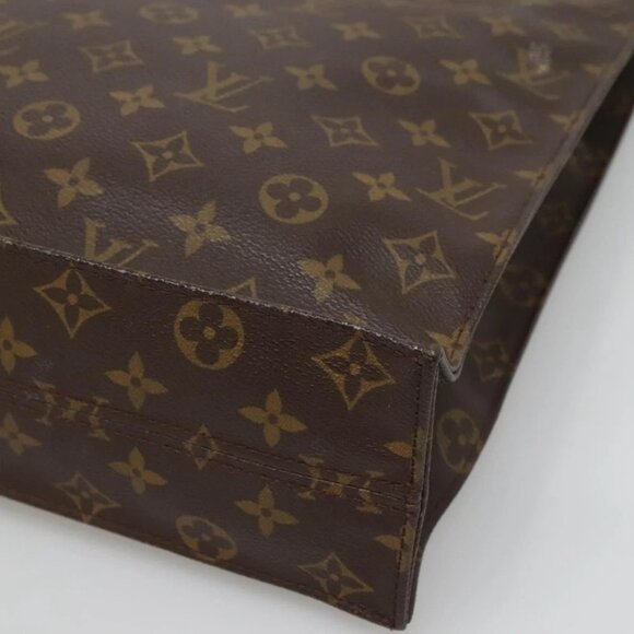 LOUIS VUITTON Monogram Sac Plat Hand Bag - Picture 9 of 16